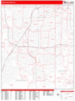 Overland Park Wall Map